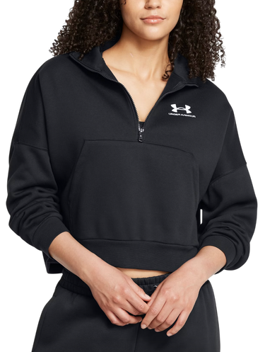Суитчър Under Armour Under Armour Icon Fleece Half Zip Sweatshirt Черно | 1386460-001, 0