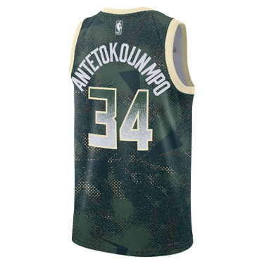 Фланелка Nike Swingman Jersey Giannis Antetokounmpo Bucks Select Series Зелено | HJ4065-323, 1