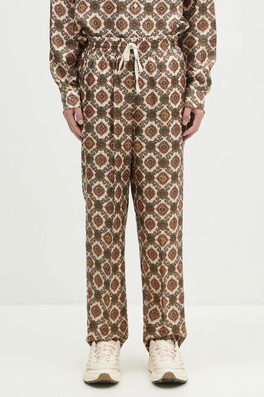 Панталони Drôle de Monsieur Le Pantalon Renzo Silk Straight-Leg Trousers Бежово | E.BP152.SE006.BG, 0