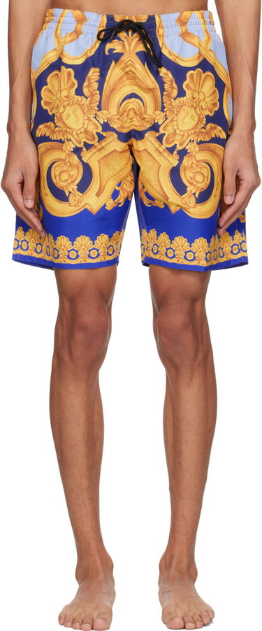 Бански Versace Barocco Print Swim Shorts Многоцветен | 1002517 1A06328, 0