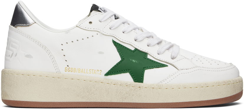 Кецове и обувки Golden Goose Golden Goose Ball Star Бяло | GMF00804.F006971.10630