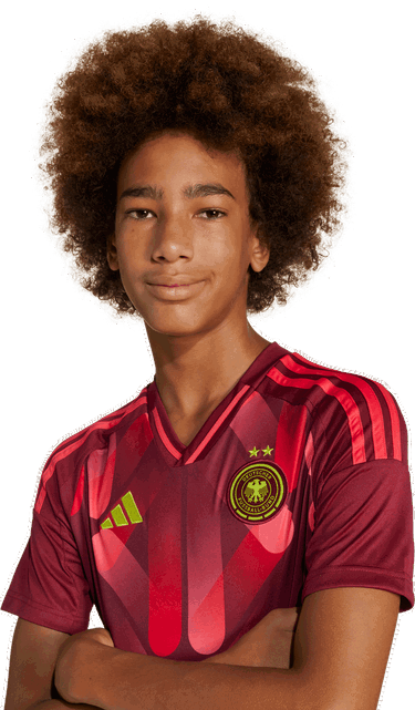 Фланелка adidas Performance Germany 25 Away Jersey (Kids) Червено | JF2608, 3
