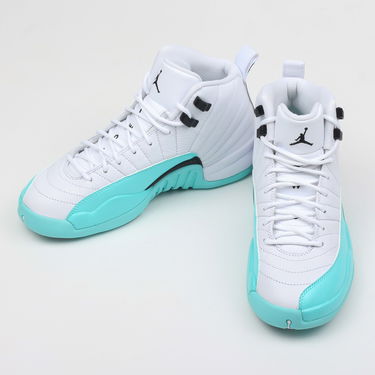 Кецове и обувки Jordan Air Jordan 12 "Light Aqua" GS Бяло | 510815-100, 2