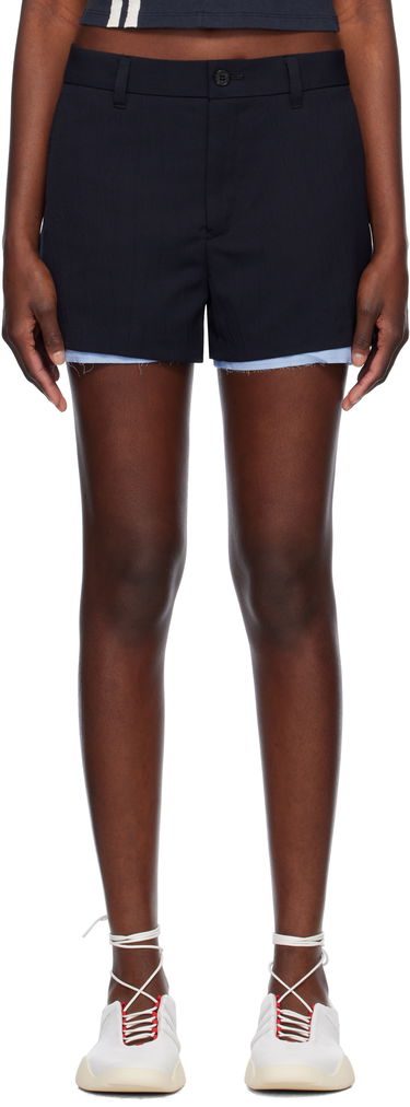 Къси панталони Ambush AMBUSH Layered Suit Shorts Тъмно синьо | 12115378, 0