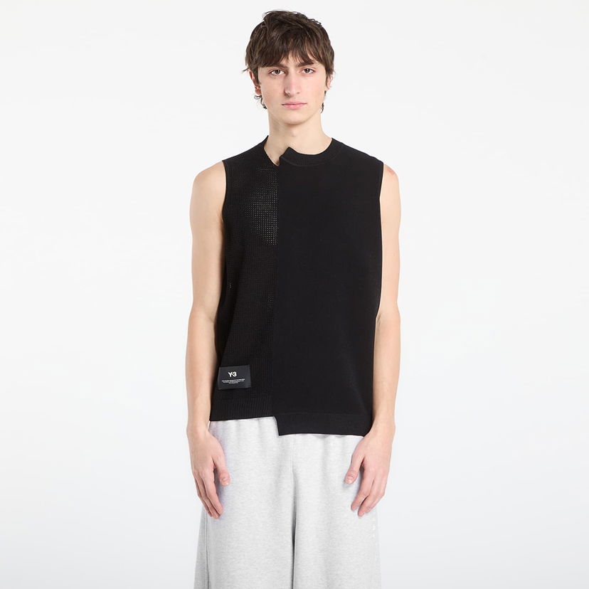 Жилетка Y-3 Y-3 Gfx Knitted Vest Черно | KH0420