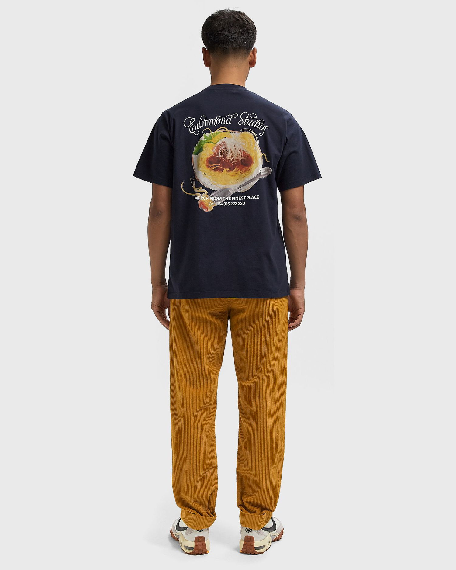 Тениска Edmmond Studios La Trattoria Graphic T-Shirt Тъмно синьо | 325-30-15590, 1