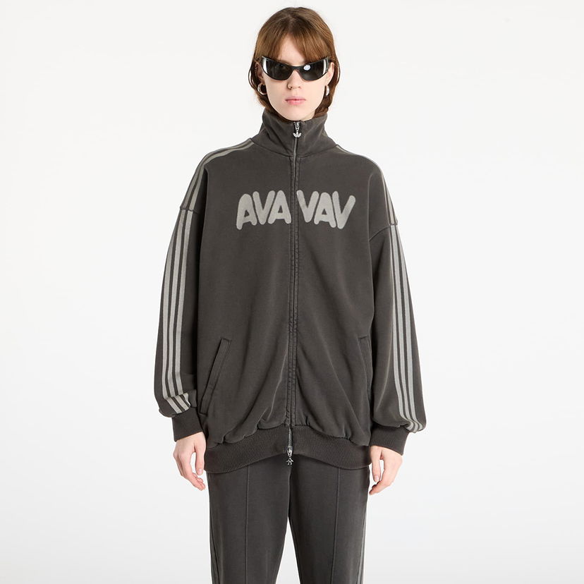 Суитчър adidas Originals AVAVAV Terry Terry Track Top Сиво | JZ3025