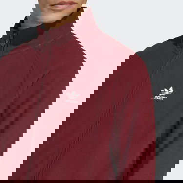 Яке adidas Originals Adicolor Classics Trefoil Teddy Fleece Бургунди | HR3347, 2