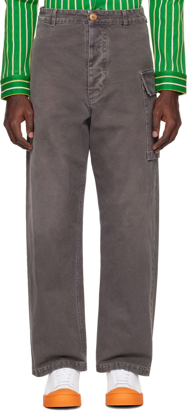 Карго панталони Marni Faded Cargo Pants Сиво | PUMU0095G0USCV97, 0