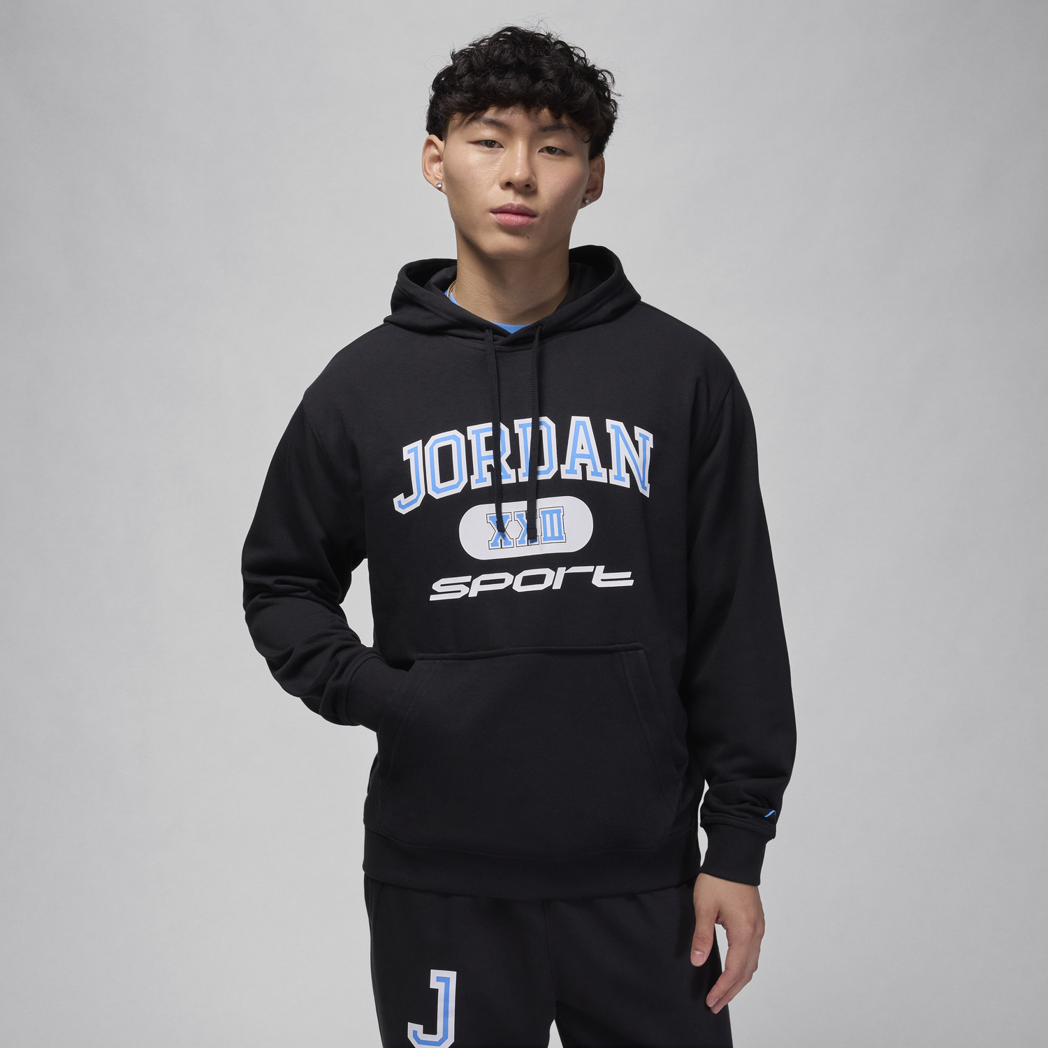 Суитчър Jordan Dri-FIT Sport Crossover Hoodie Черно | FV8626-011, 0