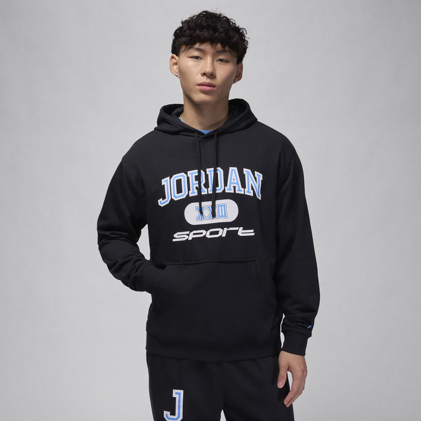 Суитчър Jordan Dri-FIT Sport Crossover Hoodie Черно | FV8626-011