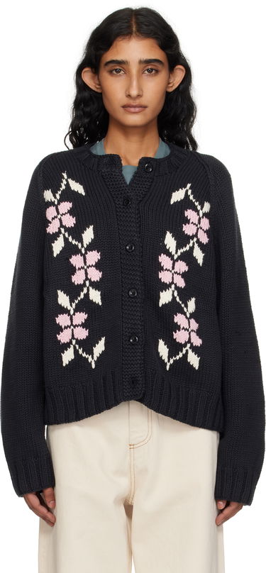 Пуловер YMC YMC Atomic Knit Cardigan Черно | Q8YME, 0
