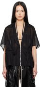 Rick Owens Hollywood Sail Sheer Zip Jacket