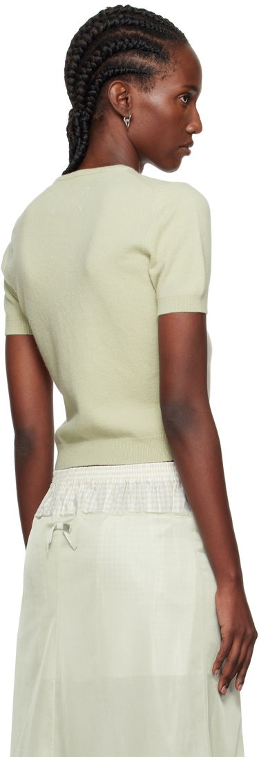 Пуловер Maison Margiela Maison Margiela Crewneck Short Sleeve Sweater Зелено | S51HL0022 M13144, 2