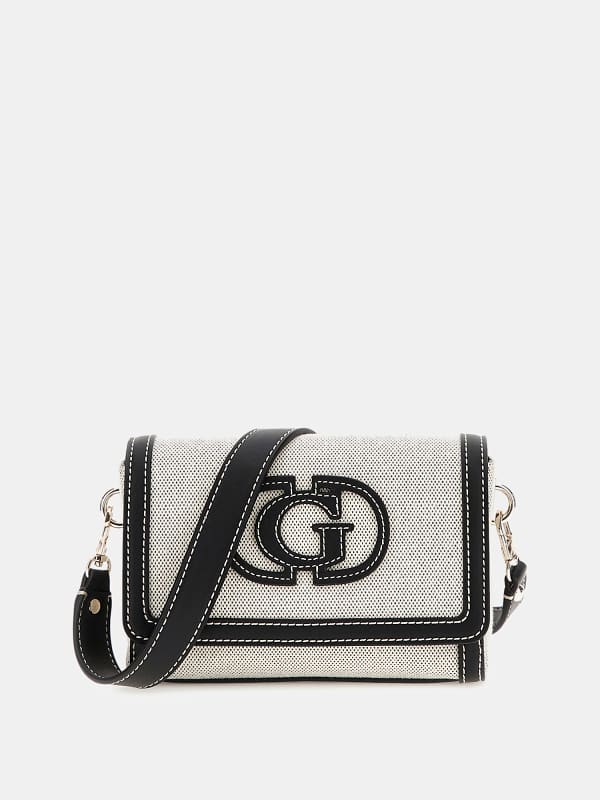 Дамска чанта GUESS Sebina Mini Crossbody Bag Бяло | HWAG9524190, 0
