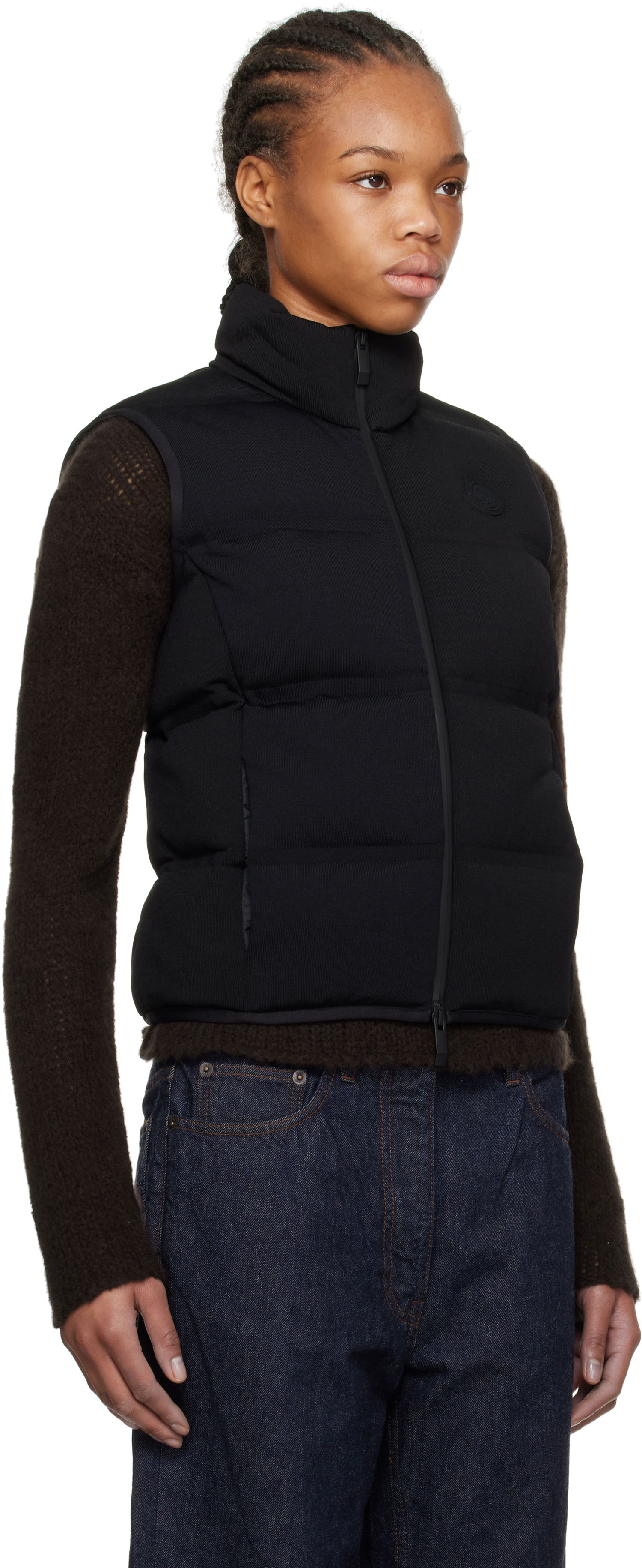 Жилетка Moncler Moncler Quilted Down Vest Черно | K10939I00003M5412, 1