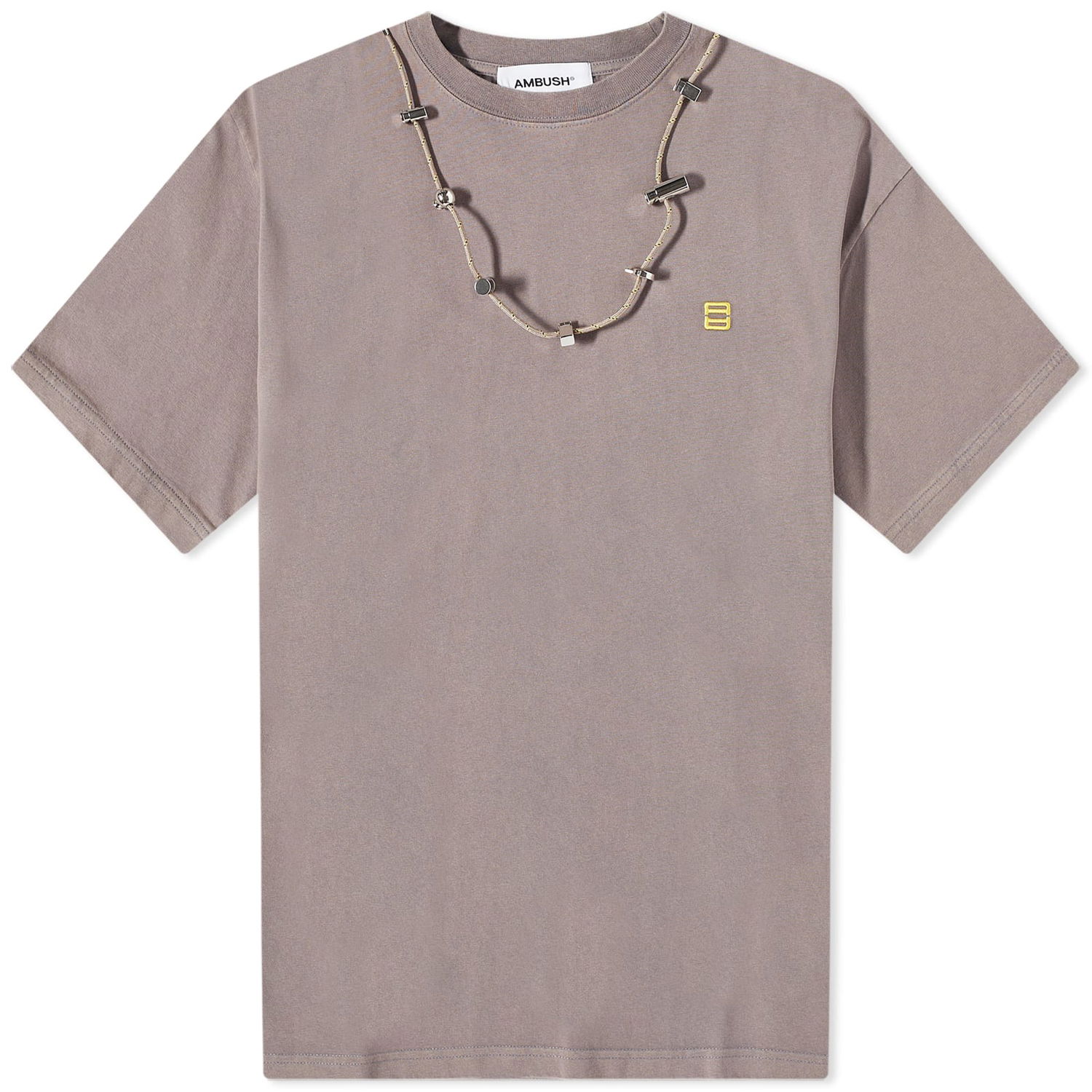 Тениска Ambush Stoppers Tee Кафяво | BMAA055S23JER0010618, 0