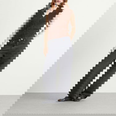 Жилетка Samsoe Samsoe Sajeanne Hairy Knit Vest Top Кафяво | F25400034-191111TCX, 4