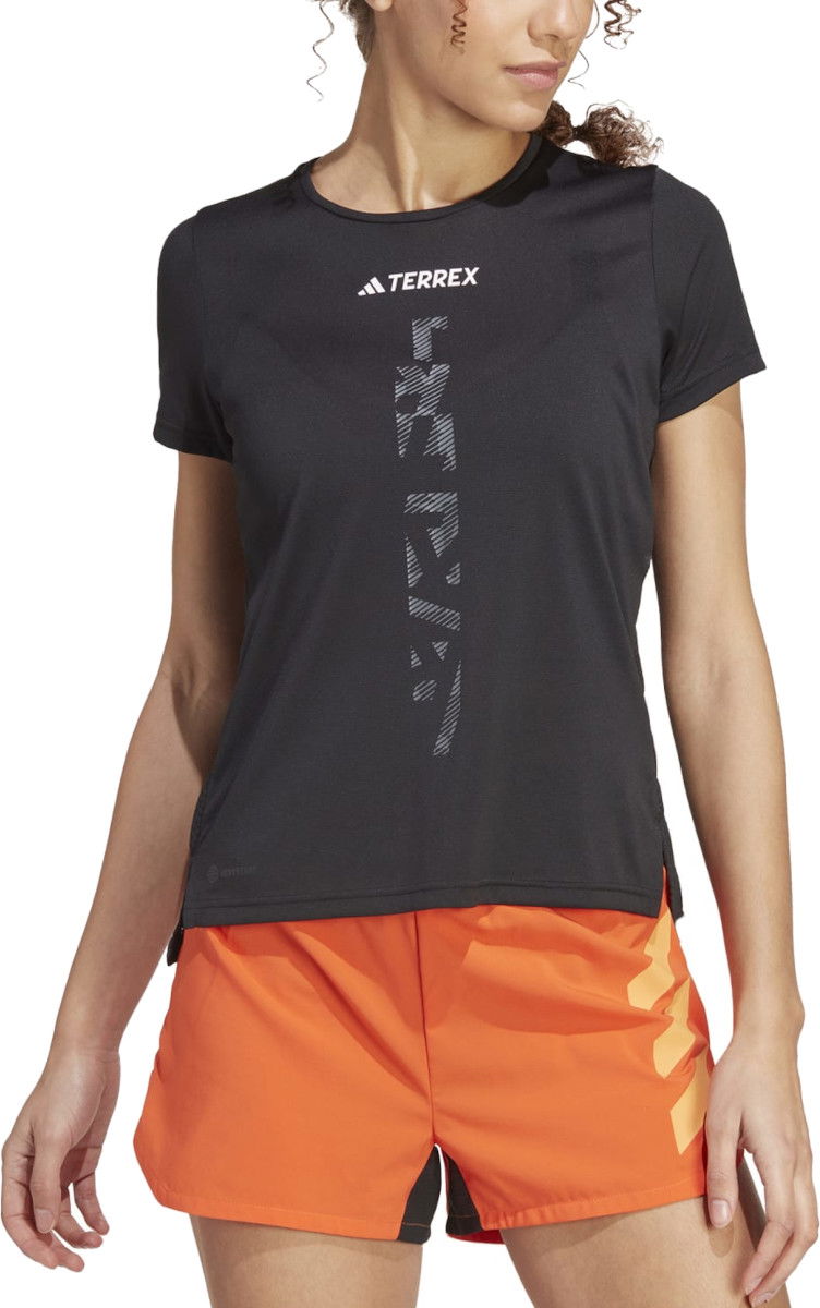 Тениска adidas Performance Terrex AGR SHIRT W Черно | ht9414