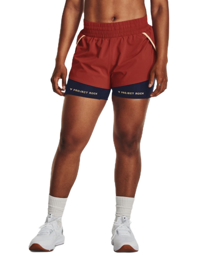 Къси панталони Under Armour Project Rock Flex Shorts Бургунди | 1380188-635