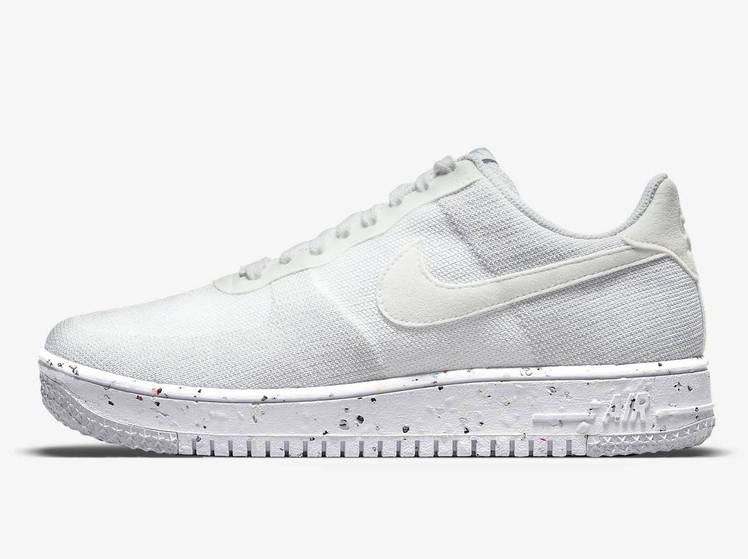 Кецове и обувки Nike Air Force 1 Crater Flyknit Бяло | DC4831-100, 0