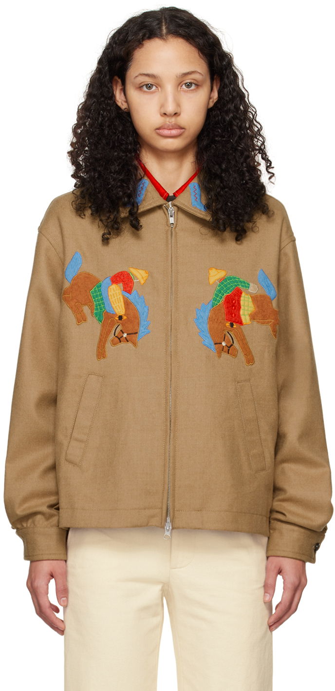 Яке Bode Rodeo Ohio Jacket Кафяво | MRF23OW020, 0