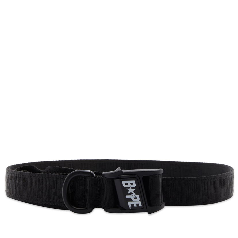 Колани BAPE A Bathing Ape Logo Tape Belt Черно | 001BTK301002M-BLK