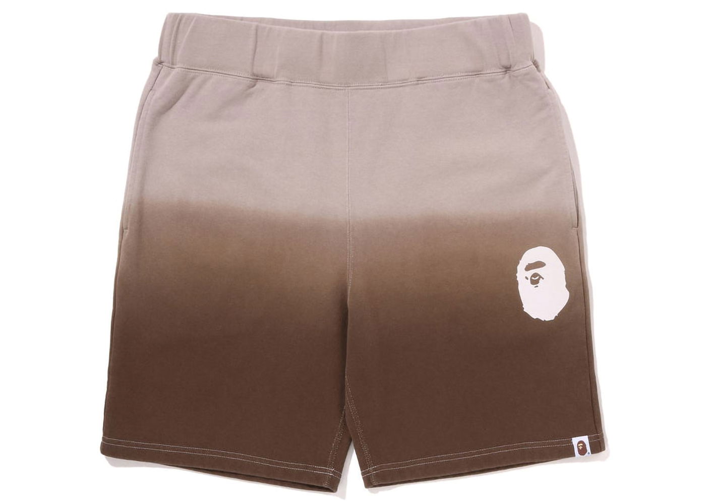 Къси панталони BAPE Gradation Sweat Shorts Кафяво | 1J20-153-004, 0