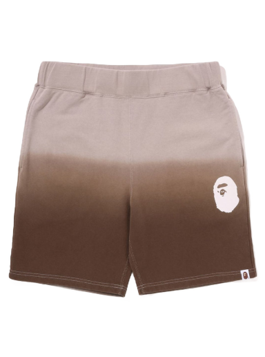 Къси панталони BAPE Gradation Sweat Shorts Кафяво | 1J20-153-004
