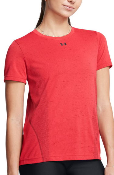 Тениска Under Armour Vanish Seamless Loose Short Sleeve T-Shirt Червено | 1384406-713, 0