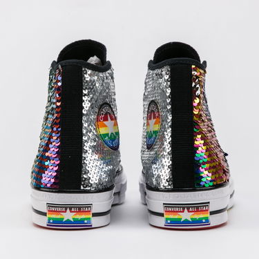 Кецове и обувки Converse Chuck 70 Hi - Pride Металик | 167755C, 3