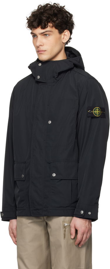 Парка Stone Island Stone Island Micro Twill Parka Черно | K1S15 4100006 S0026, 3