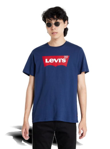 Тениска Levi's Graphic Setin Neck HM Тъмно синьо | 17783-0139