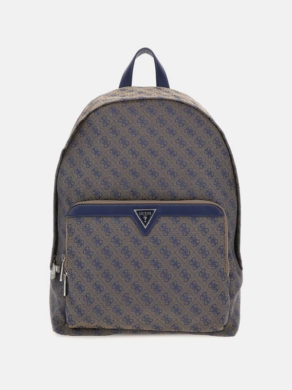 Раница GUESS Milano 4G Logo Backpack Сиво | HMMILJP4211