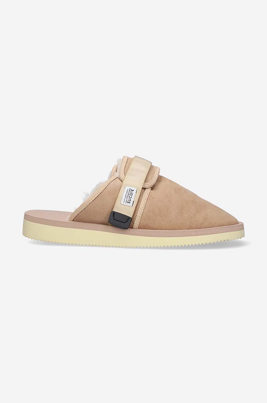Кецове и обувки SUICOKE Rubber Sole ZAVO-M2AB Slippers Бежово | ZAVO.M2AB, 0