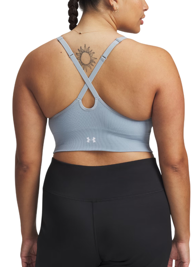 Сутиен Under Armour Vanish Seamless Low Sports Bra Синьо | 1384417-466, 4