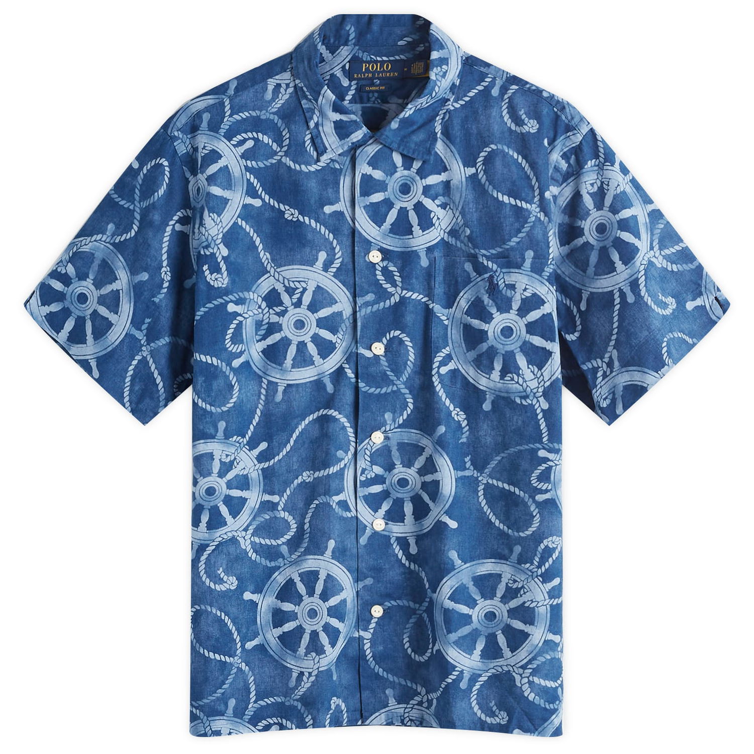 Риза Polo by Ralph Lauren Ships Wheel Vacation Shirt Синьо | 710942683001, 0