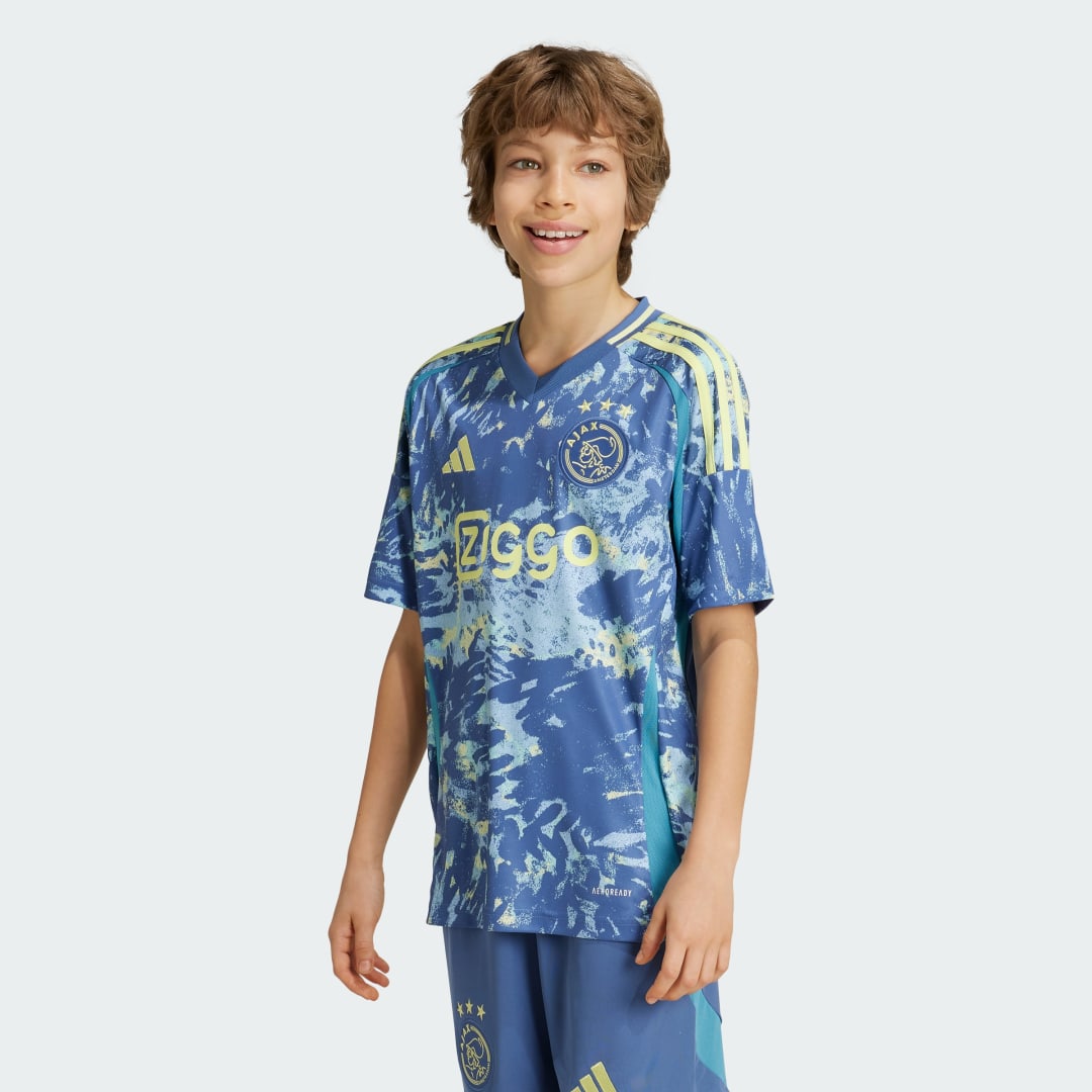 Фланелка adidas Performance Ajax Amsterdam 24/25 Away Jersey Kids Синьо | IT3493, 0