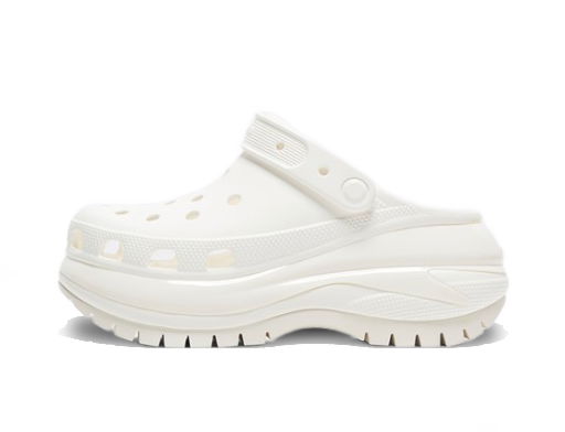 Кецове и обувки Crocs Classic Mega Crush Clog W Бяло | 207988-100