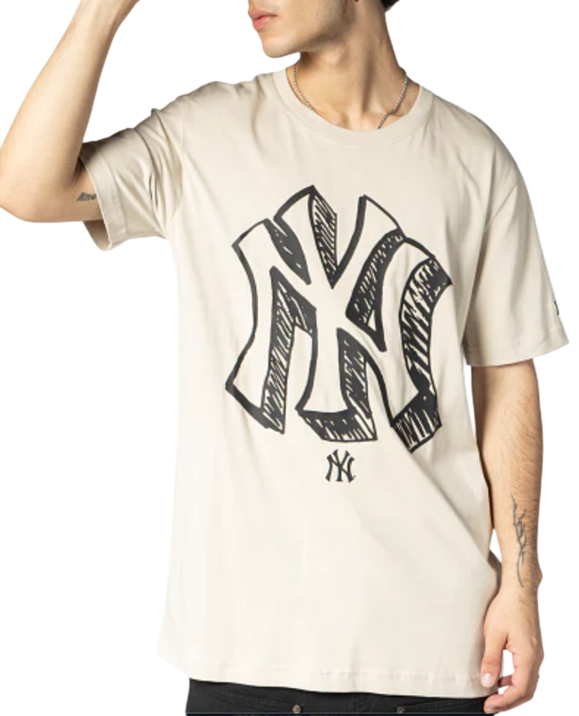 New York Yankees Sketched Logo T-Shirt