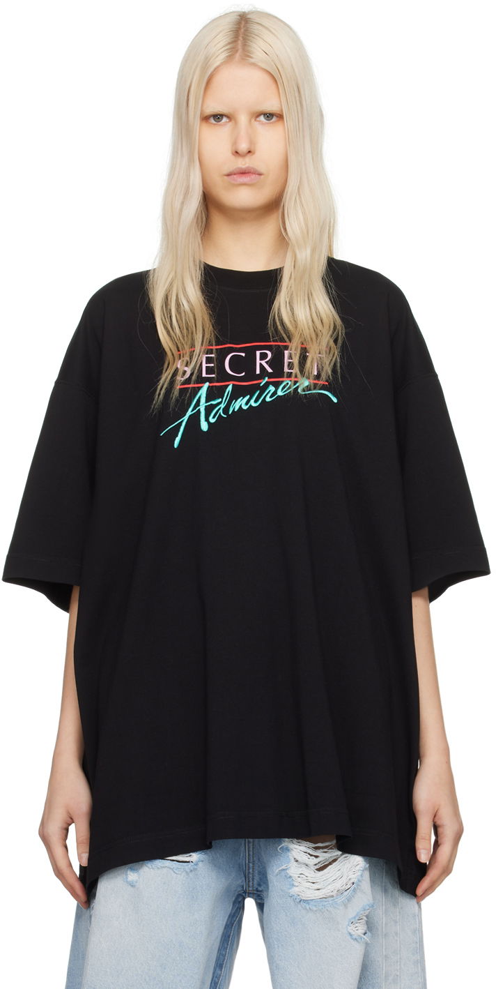 Тениска VETEMENTS 'Secret Admirer' T-Shirt Черно | UE64TR290B