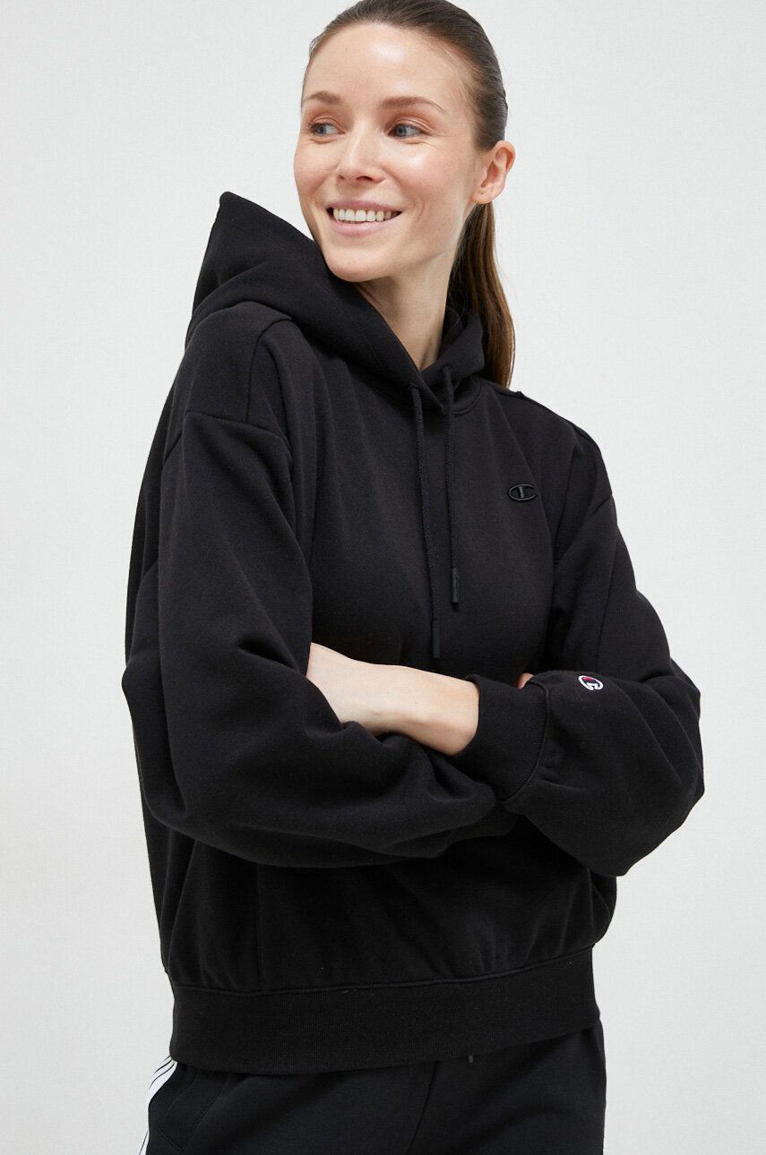 Суитчър Champion Hooded Sweatshirt Черно | 116047, 0