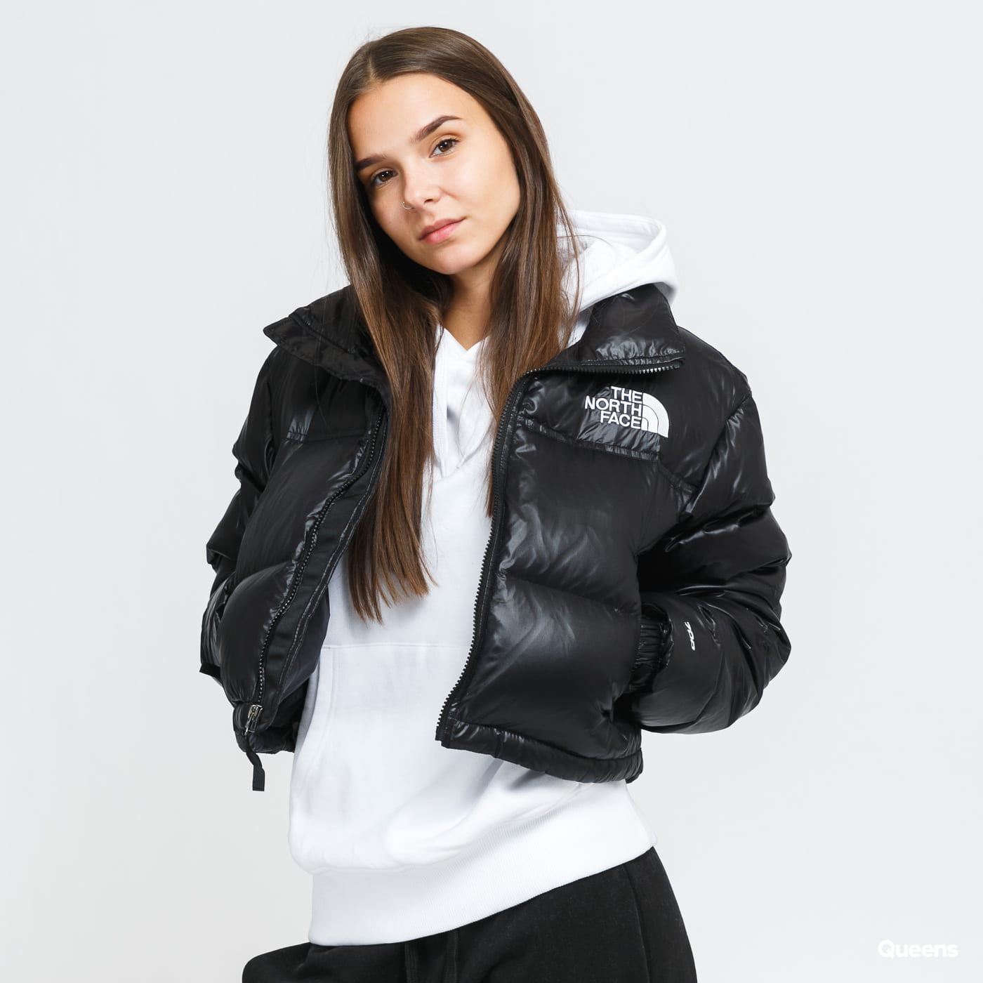 Пухо яке The North Face Nuptse Short Jacket Черно | NF0A5GGEJK3, 0