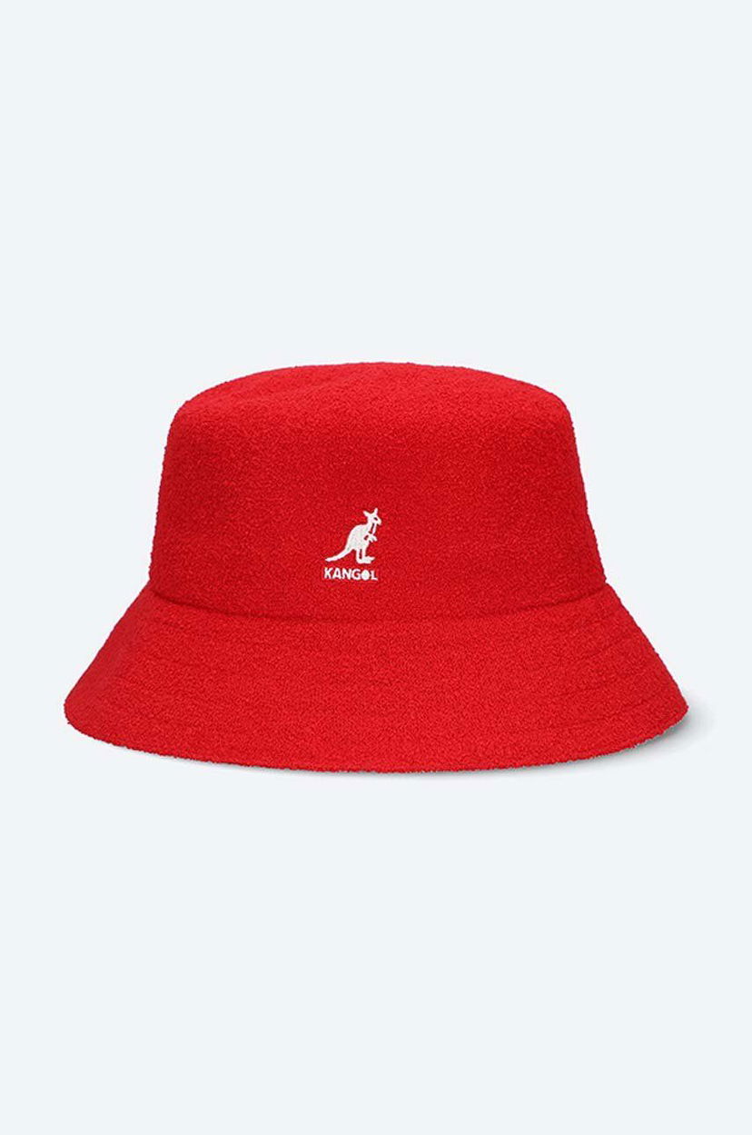 Шапка Kangol Bermuda Bucket Hat Червено | K3050ST.SCARLET