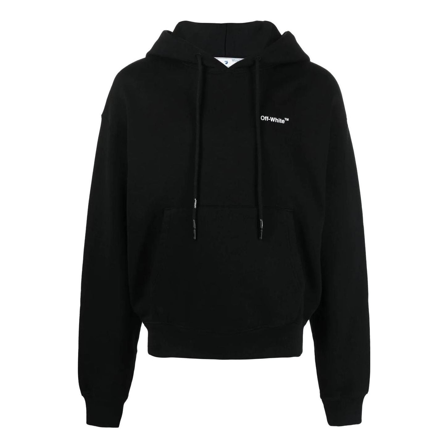 Суитчър Off-White Crowning Print Hoodie Черно | OMBB037C99FLE0071001, 0