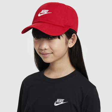 Шапка с козирка Nike Nike Club Futura Washed Cap Червено | FB5063-657, 4