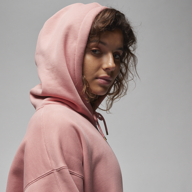 Суитчър Jordan Flight Fleece Pullover Hoodie Розово | FB5110-618, 1