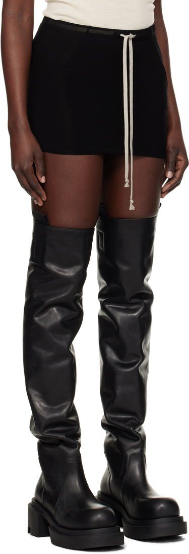 Пола Rick Owens Rick Owens Hollywood Bud Shorts Черно | RP01E7314 BZ, 1
