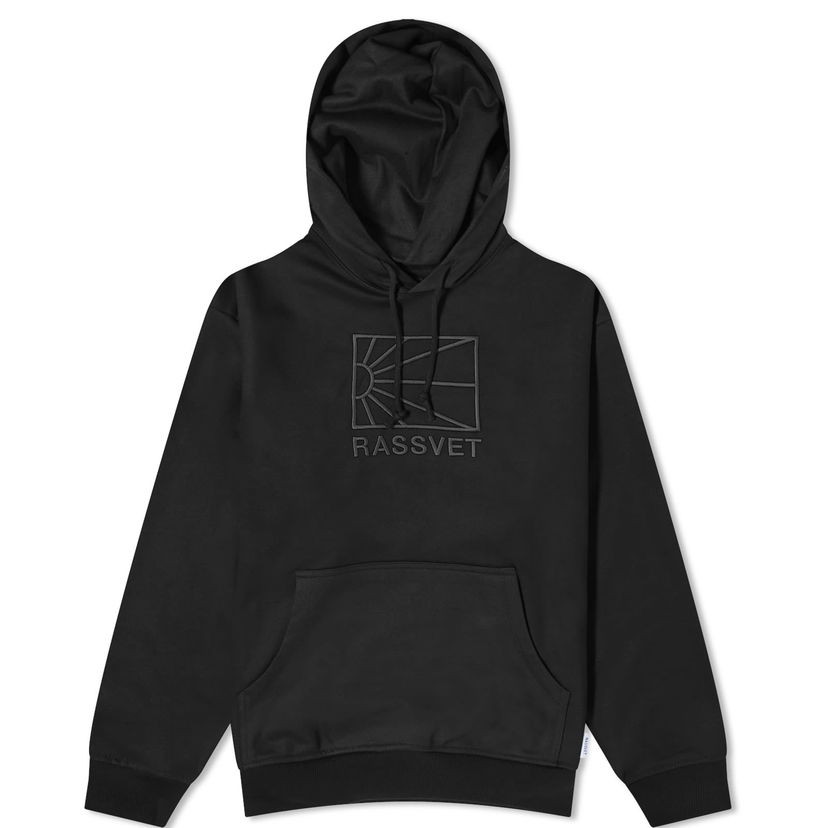 Суитчър PACCBET Washed Logo Pullover Черно | PACC14T024-BLK