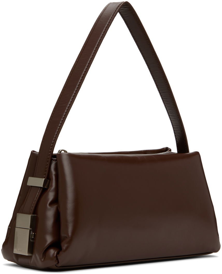 Чанта през рамо OSOI Pillow Mini Shoulder Bag Кафяво | 24FWB030121002, 1
